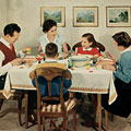 Kleinfamilie, um 1960