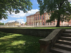 Schloss Bruchsal, Gartenseite. Foto: kulturer.be