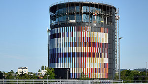 Das Gebäude des 360° Panoramas Konstanz. 