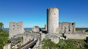 Burgruine Wolfstein.