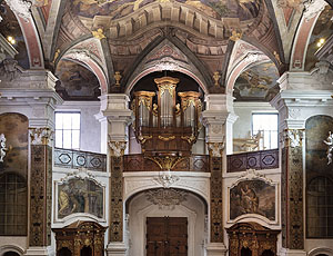 Rastatt , Orgel in der Schlosskirche