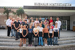 Schlemmerbande vor dem Kurhaus Hinterzarten 